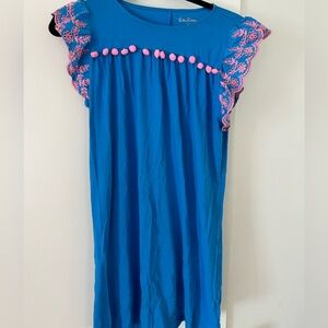 Lilly Pulitzer sleeveless Pom Pom dress. Size XS
